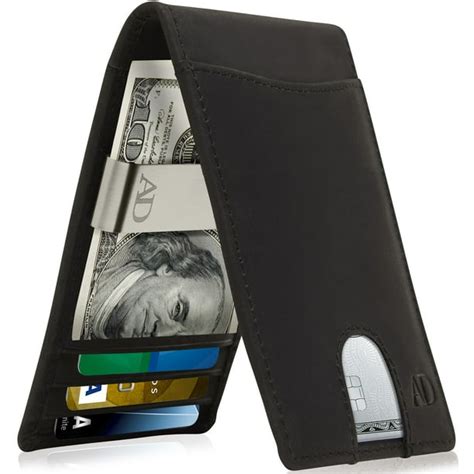 Access Denied - Slim Bifold Wallets For Men - Money Clip Wallet RFID Blocking Front Pocket ...