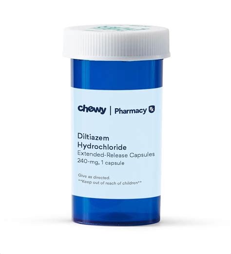 DILTIAZEM (diltiazem hydrochloride) Hydrochloride Extended-Release Capsules, 240-mg, 90 capsules ...