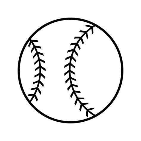 Baseball vector icon 550665 Vector Art at Vecteezy