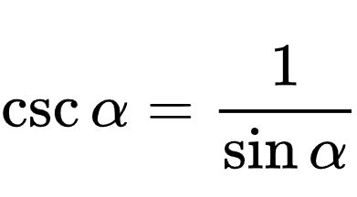 Cosecante | Qué es, características, cómo se calcula, para qué sirve, derivada