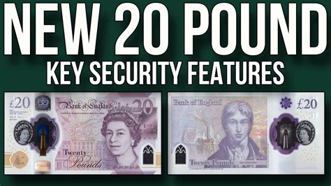 The new 20 pound note 2020 Bank of England - YouTube