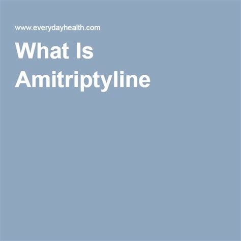 Amitriptyline (Elavil) - Side Effects, Dosage, Interactions | Interactive, Side effects, Drugs