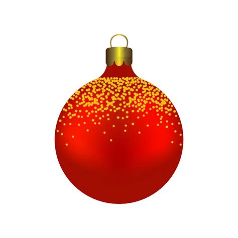 Red Christmas Ball. 4761690 Vector Art at Vecteezy