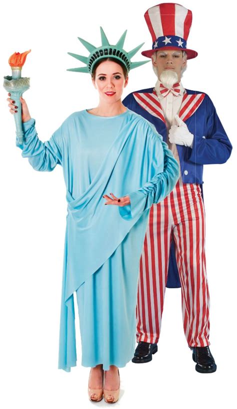 Uncle Sam & Miss Liberty Costumes! Brilliant Couples costumes for the 4th July! Now with FREE ...