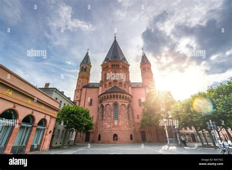 Cathedral, Mainz, Germany Stock Photo - Alamy