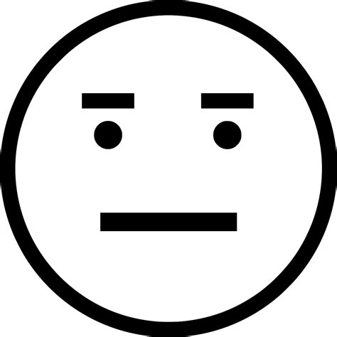 SVG > emotion upset face figure - Free SVG Image & Icon. | SVG Silh