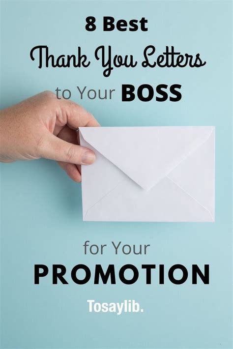 8 Best Thank You Letters to Your Boss for Your Promotion | Thank you letter, Thank you boss ...