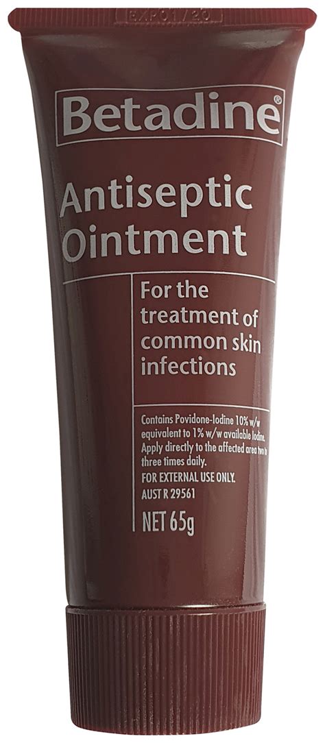 Betadine Antiseptic Ointment 65g - Westland Pharmacy