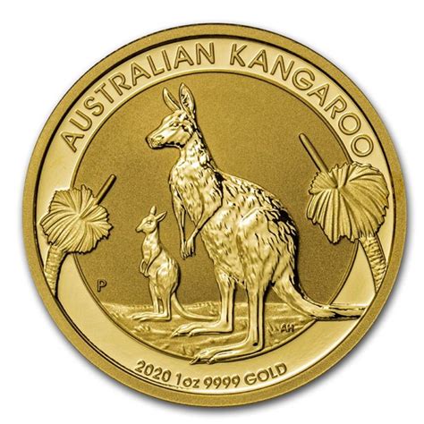 2020 Australian 1 oz Gold Kangaroo Coin - Bullion Mart