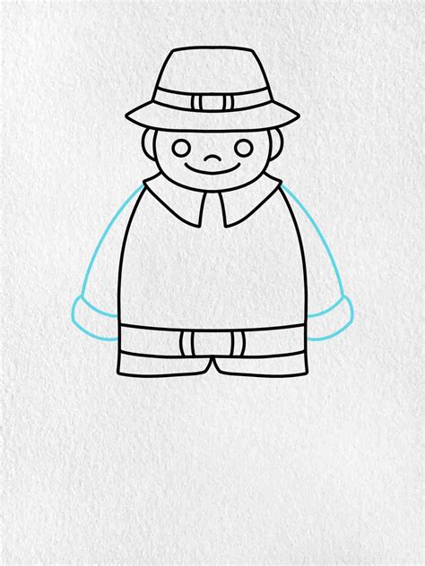 Draw a Pilgrim - HelloArtsy