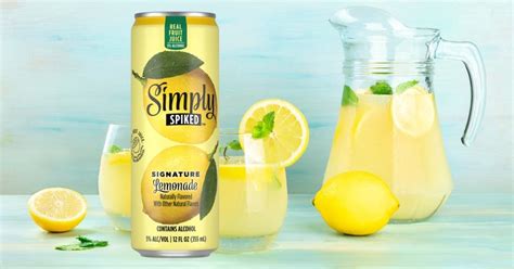 Simply Spiked Lemonade Hard Seltzer Review: Signature, 48% OFF