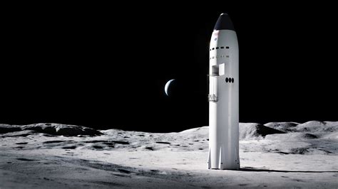 Lunar Starship Artemis (SpaceX) render 2 edit (c) - TESLARATI