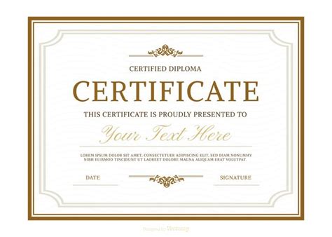 Graduation Certificate Template Word | Best Template Ideas