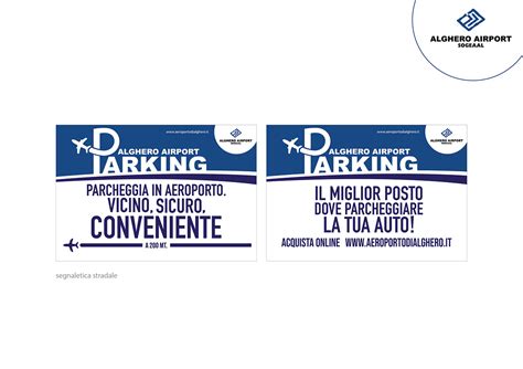 Logo Alghero Airport Parking on Behance