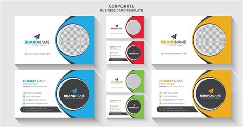 Modern Creative Business Card Template Vector, Elegant Simple Minimal Visiting Card Design ...