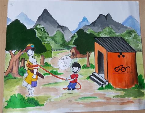 Swachh Bharat, Swachh Bharat Painting Contest, Swachh - Swachhta Paintings (#773362) - HD ...