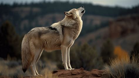 Wolf Howling On A Rock Formation Backgrounds | JPG Free Download - Pikbest