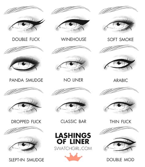 eyeliner ideas party looks