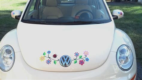 my beetle decorated with stickers from Hippy Motors USA | Beetle car ...