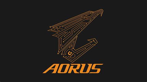 HD wallpaper: logo, eagle, gigabyte, aorus | Wallpaper Flare