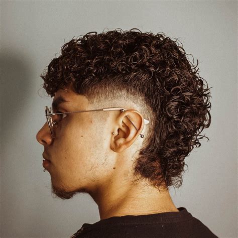 Burst Fade Mullet Curly Hair - WiseBarber.com | Men haircut curly hair, Curly hair styles, Hair cuts