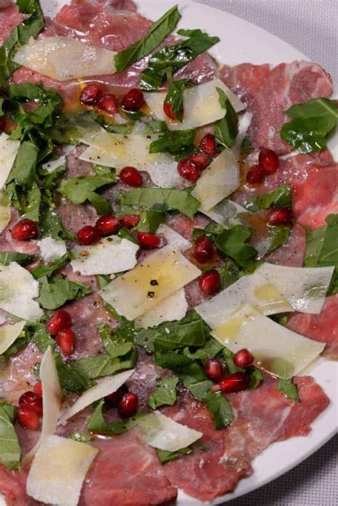 Italian Beef Carpaccio - International Cuisine