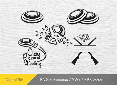 Clay Target Svg, Trapshooting Svg, Skeet Shooting Svg, Pull Svg, Cricut Filem Sport Shooting Svg ...