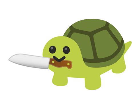 Turtle Emoji PNG