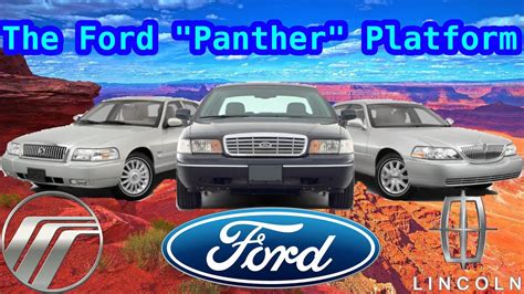 Ford "Panther" Platform - YouTube