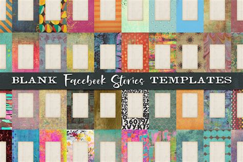 Free Blank Facebook Stories Templates on Behance