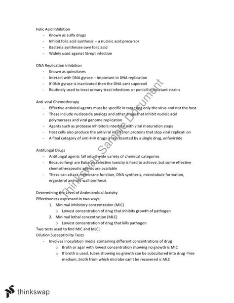 General Microbiology Complete Study Notes | 2008NCS - General Microbiology - Griffith | Thinkswap