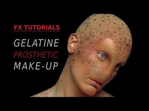 FX Tutorials: Gelatine prosthetic make-up | Prosthetic makeup, Prosthetics, Theatrical makeup