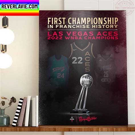 First Championship Of Las Vegas Aces Are 2022 WNBA Champions Home Decor Poster Canvas - REVER LAVIE