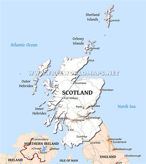 Political Map Of Scotland – Map Vector