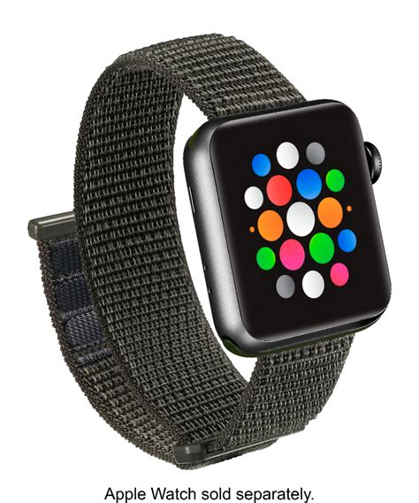 Best Buy: Modal™ Active Nylon Watch Band for Apple Watch 42mm, 44mm (Series 1-8) and Apple Watch ...