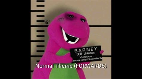 Barney Theme Song Backwards Lyrics