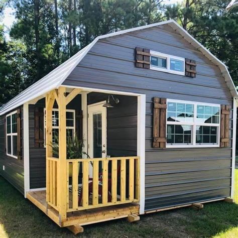 This Eclectic Shed Conversion is the Ultimate Tiny House Design | Shed ...