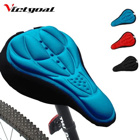 VICTGOAL Bike Saddle Cover 3D Soft Bicycle Seat Covers Comfortable ...