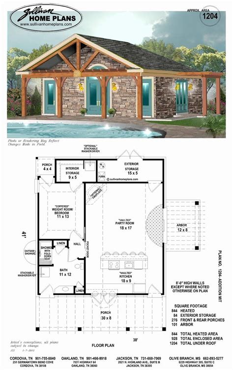 29+ 700 sq ft apartment floor plan 1 bedroom Plans garage loft modern ...