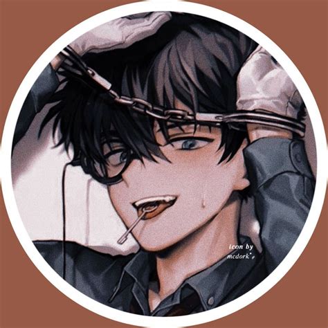 𝒊𝒄𝒐𝒏 𝒃𝒚 𝑚𝑐𝑑𝑜𝑟𝑘˚ ༘ | Anime icons, Cute anime character, Dark anime