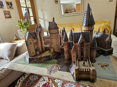 Hogwarts Castle 3D Puzzle : r/harrypotter