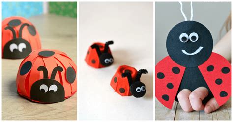 Lovely Ladybug Crafts for Preschoolers - From ABCs to ACTs