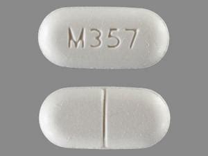 M357 pill - Identify drug class, imprint, dosage, color, size, shape, side effects - Drugs Details