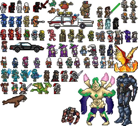 Terraria Character Sprite On Terraria Sprites Pixel Art Stuff | Images and Photos finder