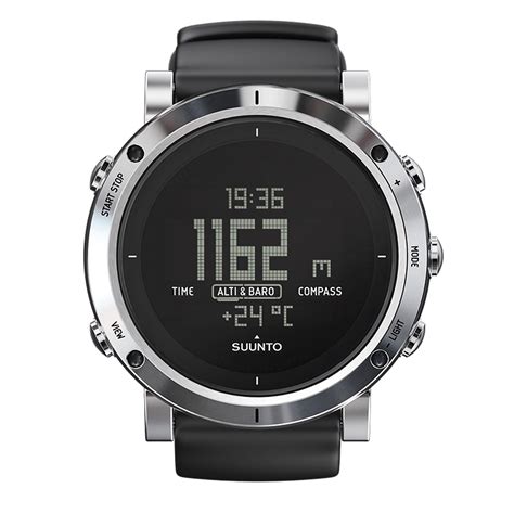 Suunto Core Brushed Steel - Montre outdoor avec barometer