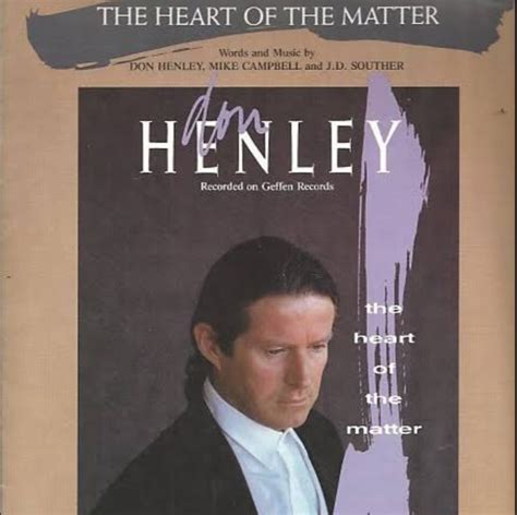 The Heart Of The Matter - Song Lyrics and Music by Don Henley (Best ...