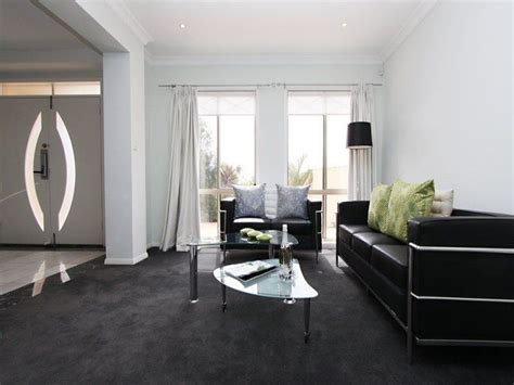 Beautiful living room ideas | ★White | Black carpet bedroom, Black ...