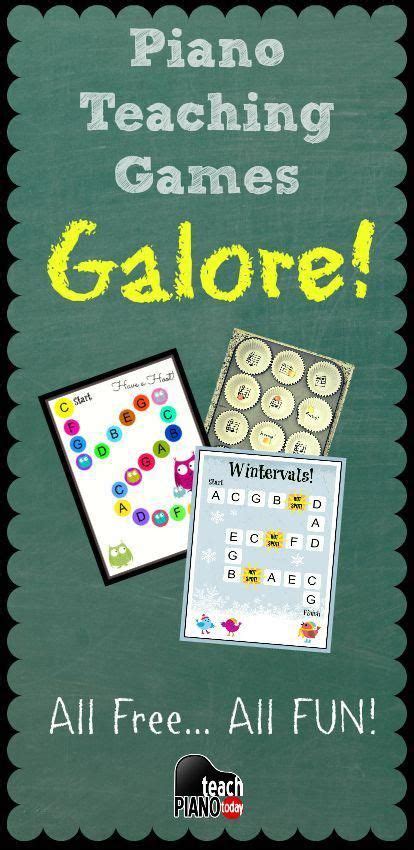 29 Free piano teaching games, printables, ideas and more ...