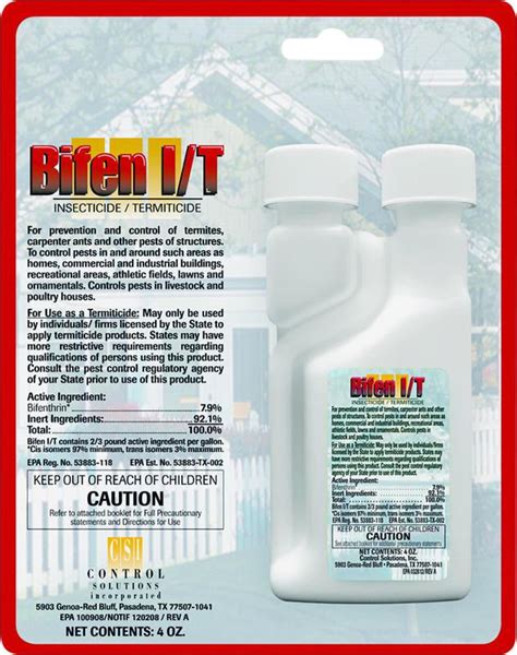 New Control Solutions 82004429 Insecticide/Termiticide, Liquid, Spray Application, 4 Fl-Oz ...