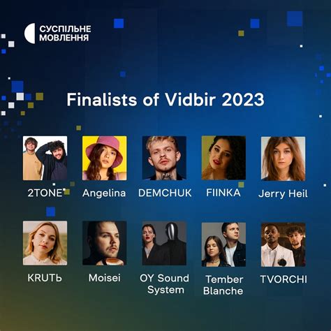 Songs of the Ukrainian selection for the Eurovision 2023 released | e-FestivalCOM